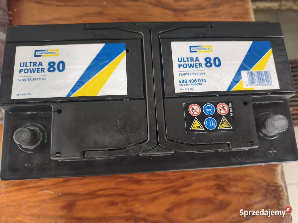 Sprzedam akumulator 80 Ah 740 A Stare Bosewo