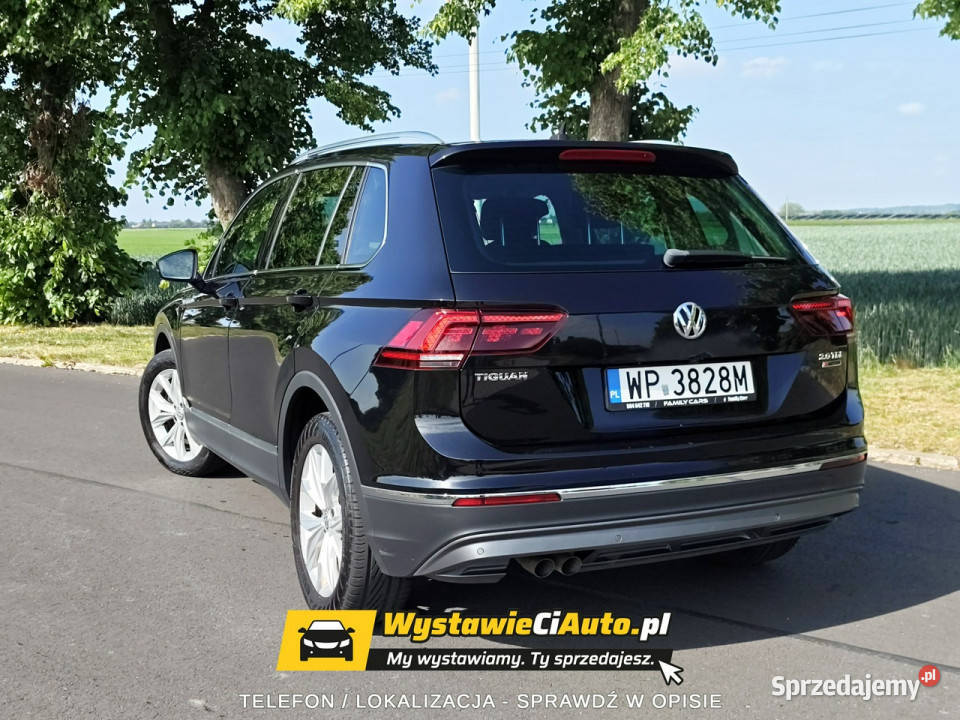 Volkswagen Tiguan 4Motion 20 TDI DSG Telefon immobilizer Włocławek sprzedam