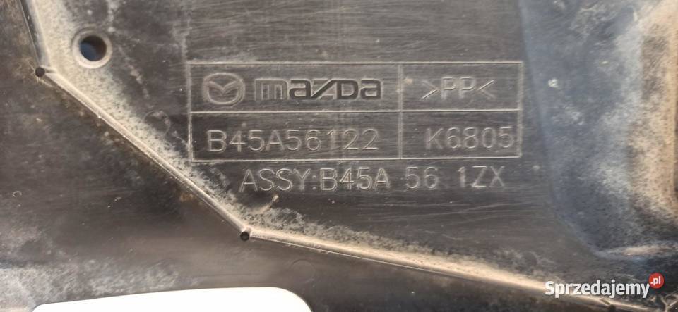 MAZDA 3 OSŁONA PODOWZIA B45A56122