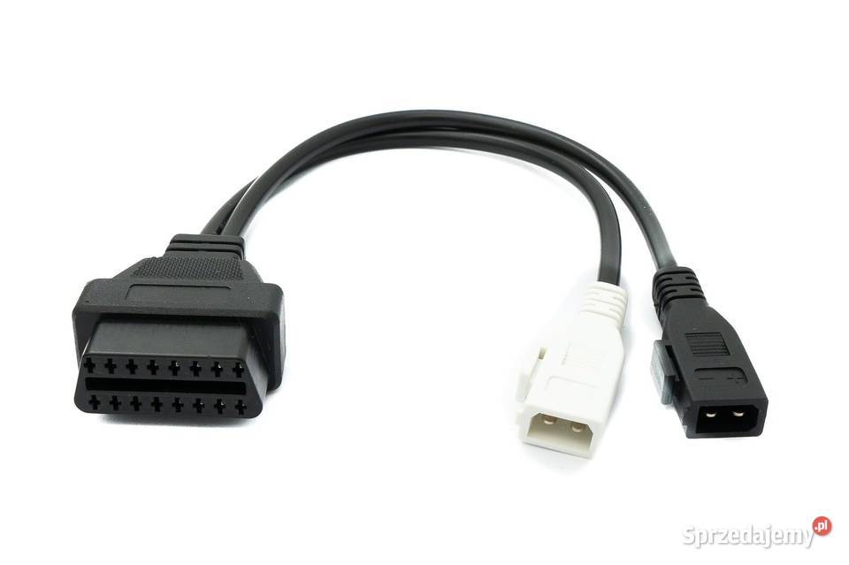 Kabel adapter Przejściówka VAG VW 2x2 PIN OBD2 Interfejsy diagnostyczne śląskie Cieszyn