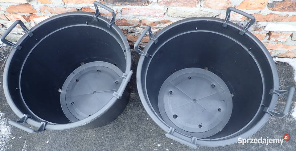 Doniczki produkcyjne 80L z czterema uchwytami 60 Siewierz