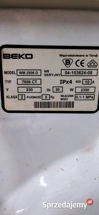 Pralka automatyczna Beko używana Miastko