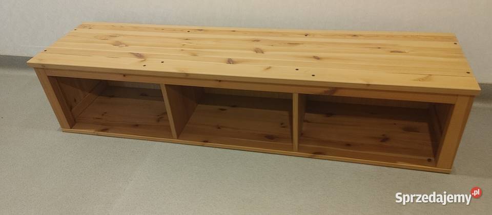 Regal IKEA LEKSVIK HEMNES drewno naturalny kolor