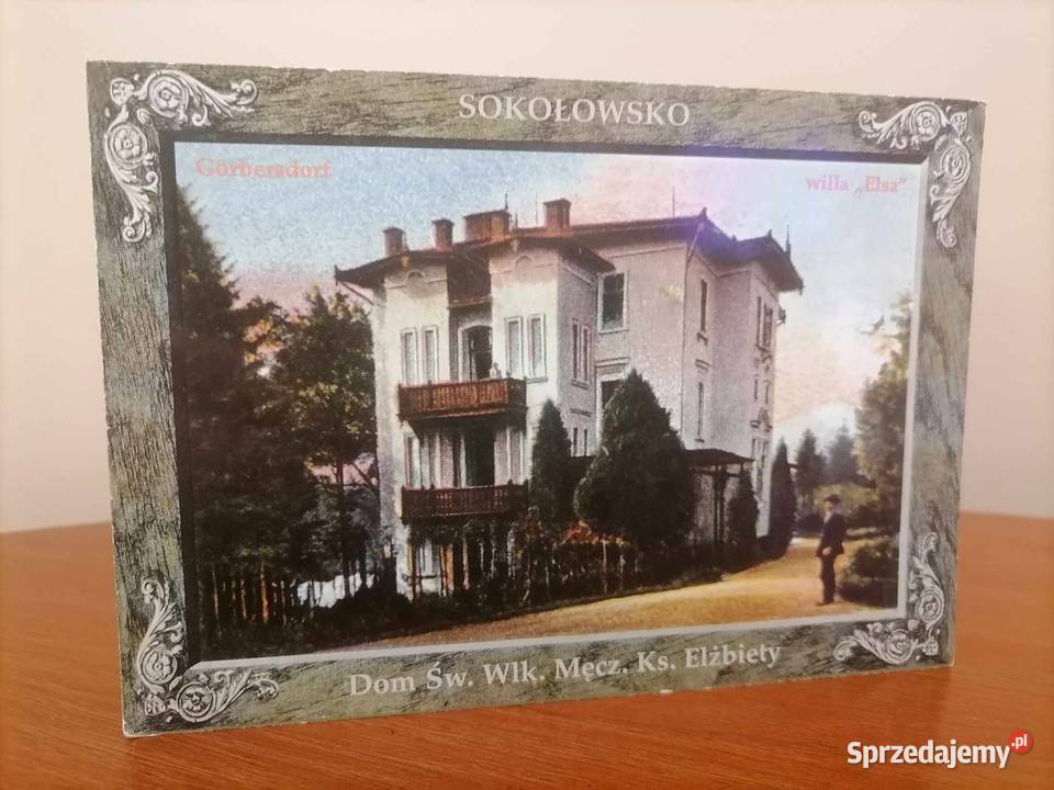 Gorbersdorf Sokołowsko Pocztówka Parkowa 4 Wałbrzych