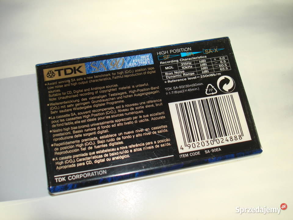 TDK x2 nowe kasety do magnetofonu Chrom Poznań sprzedam
