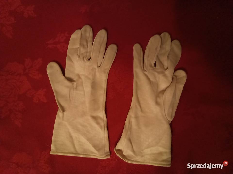 Rękawiczki z koronką PRL Dla kobiet Warszawa