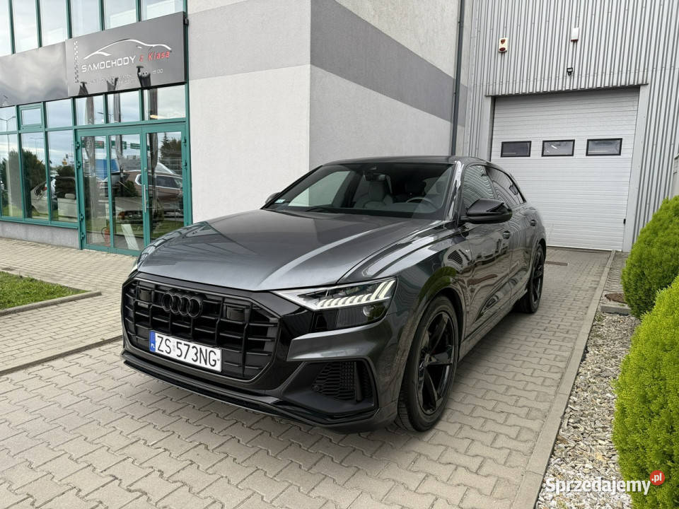 Audi Q8 FVAT23 46 Skrętna oś tylna Bezwypadkowy pełny VAT małopolskie Węgrzce