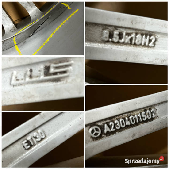Felga MERCEDES AMG A2304011502 85x18 ET30 5x112 Gostyń sprzedam