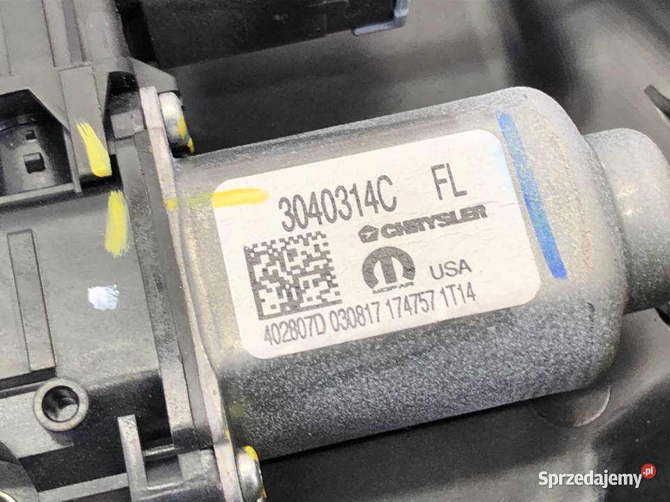 PODNOŚNIK SZYBY LEWY PRZÓD CHRYSLER PACIFICA osobowe