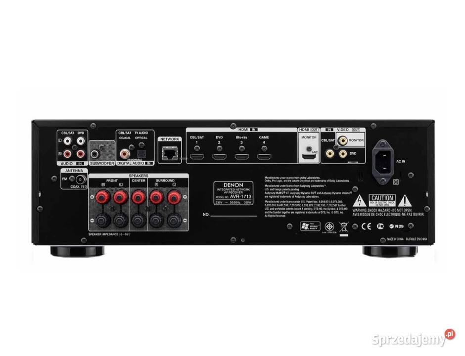 Amplituner Denon AVR 1713 Zabrodzie sprzedam