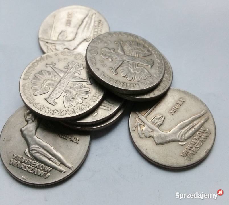 POLSKA10 CuNiWARSZAWSKA NIKIE8 SZTUK Legionowo