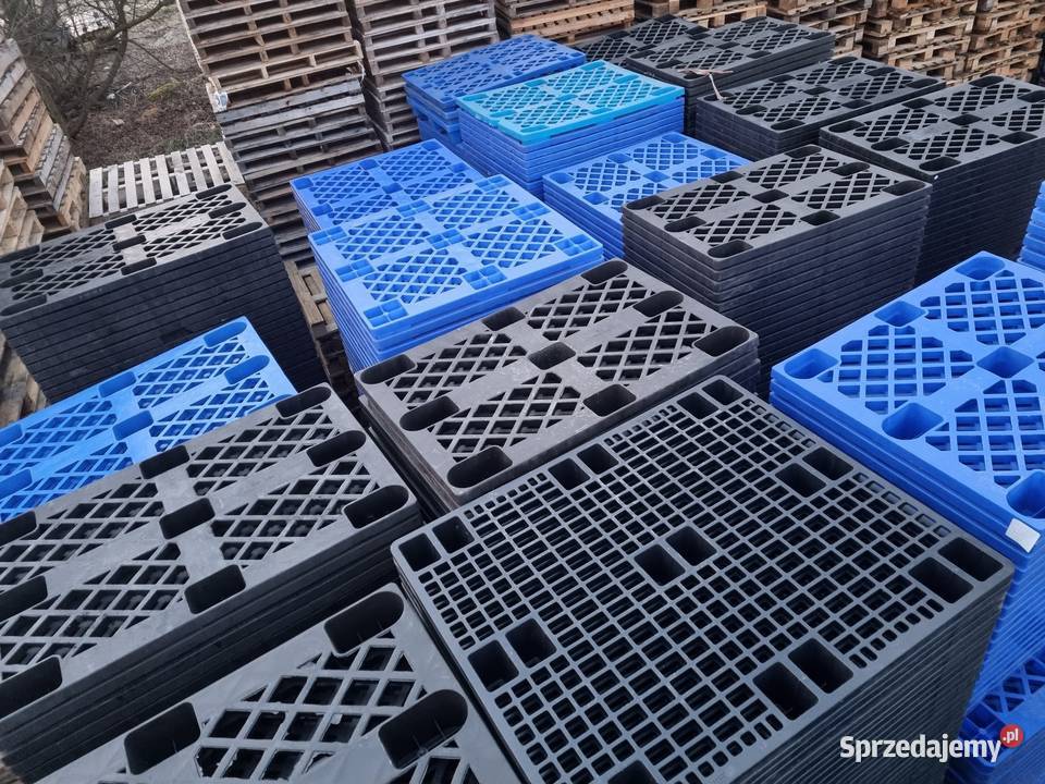 Palety plastikowe 120x80 ażurowe