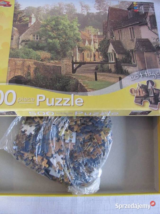 Puzzle Grafix art 500 elementów Cottages Wieś Zamość
