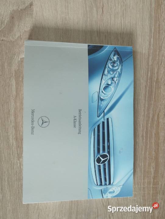 Książeczka Instrukcja Manual Mercedes A Klasa Zawiercie
