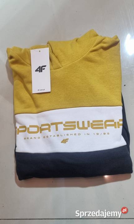 Nowa Bluza dresowa 4F z kapturem męska dolnośląskie Legnica