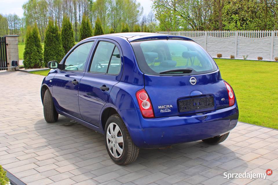 Nissan Micra 15d oszczędny 4L100 klimatyzacja Gorzkowice