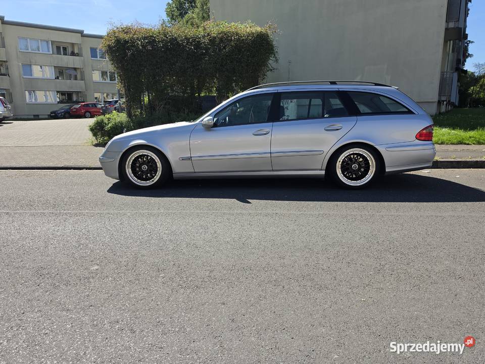 Mercedes S211 om648 e280 CDi srebrny Szczecin