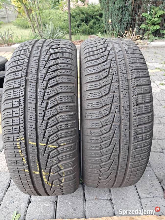 Sprzedam 2 opony zimowe Hankook20550 R17 śląskie Imielin