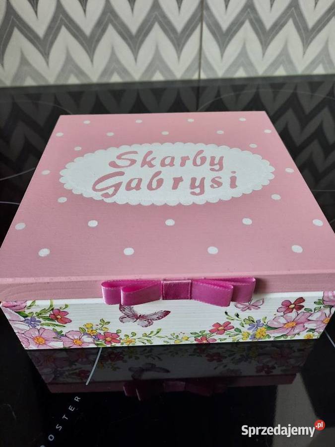 Szkatułka dziewczynki z imieniem handmade opolskie Kędzierzyn-Koźle sprzedam