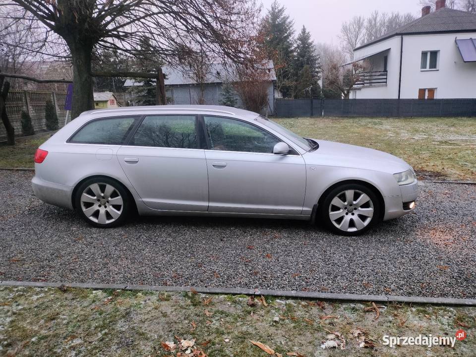 Audi A6 C6 avant 24 quattro pb lpg welurowa tapicerka Zakrzówek