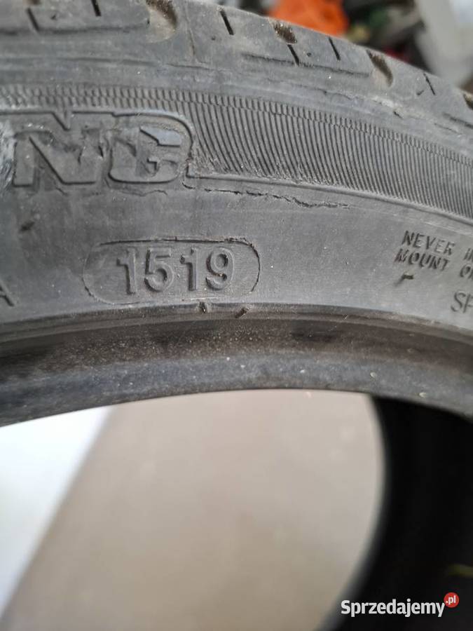Dwie opony r18 Wieluń