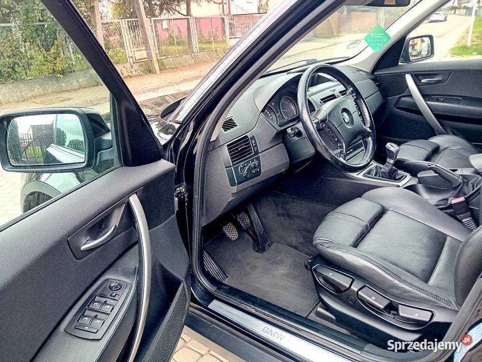 Bmw X3 20 150 4x4 Klimatyzacja Skórzana aluminiowe felgi mazowieckie Raciąż
