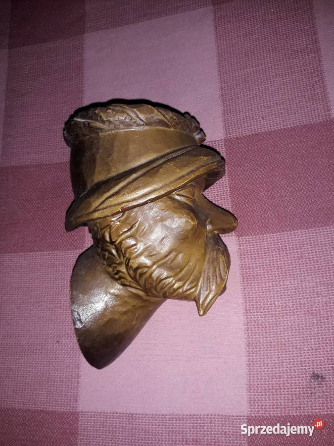 Figurka wędkarza drewniana Warszawa