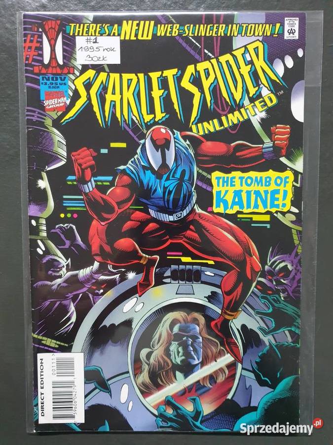 Scarlet Spider 5 komiksów Marvel USA SpiderMan Gdynia sprzedam