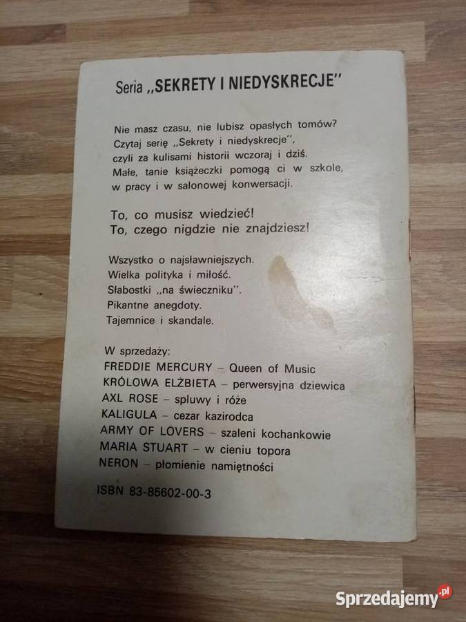 Sekrety i niedyskrecje Prince Wielki Książę miękka Łódź sprzedam