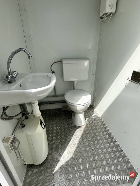 KONTENER SANITARNY POJEDYNCZY WC WYPOSAŻONY Biznes i Przemysł Wrocław
