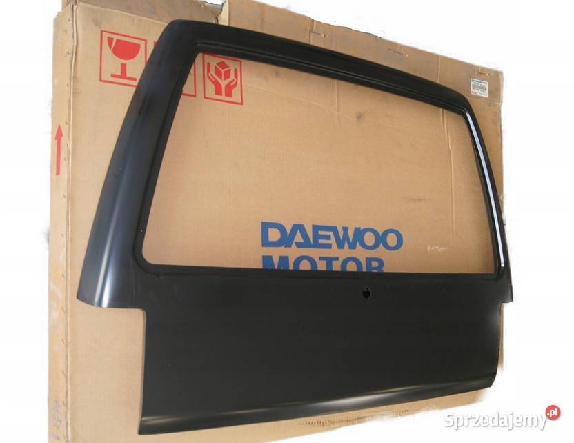 Pokrywa bagażnika z tylną wycieraczką Daewoo Szczecin