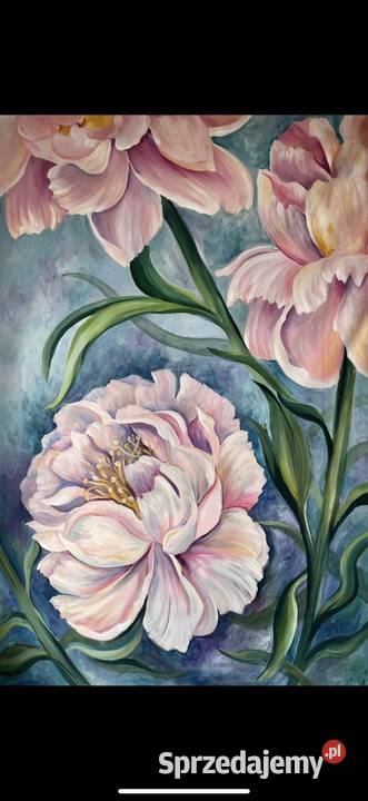 Obraz akrylowy 100x160 peony sprzedam