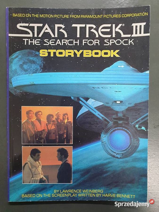 Star Trek III The Search For Spock Storybook Gdynia