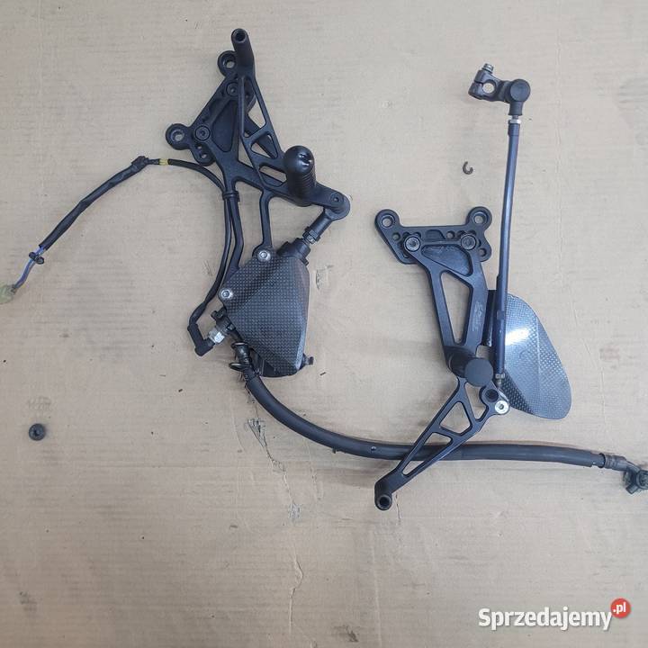 Kawasaki Ninja ZX 6 R sety sportowe set podnóżek Części i akcesoria motocyklowe Nowy Tomyśl
