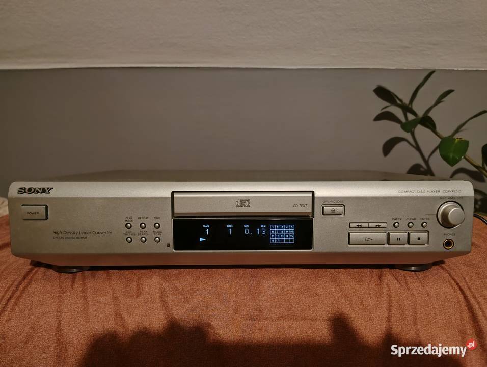 Sprzedam odtwarzacz CD sony cdp xe model 510 w Odtwarzacze CD i MD Trzebuska