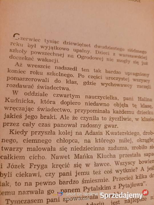 Mały chłopiec na wielkiej drodze książki Rok wydania 1970 Warszawa sprzedam