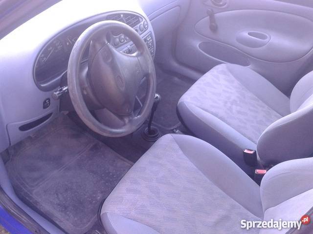 Ford Fiesta 1998 wspomaganie 1590 niebieski Konin sprzedam