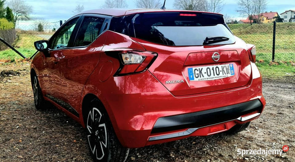 Nissan Micra 10 IGT NDSESING nowy 8000 isofix Samochody osobowe małopolskie Więcławice Stare
