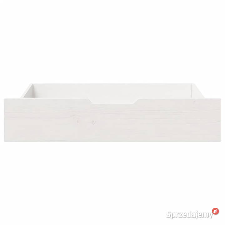 Szuflady pod łóżko 2 białe 85x55x16 drewno Warszawa sprzedam