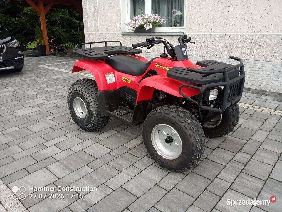 Niemiecki Quad Motortek 125 nowy Brzozów