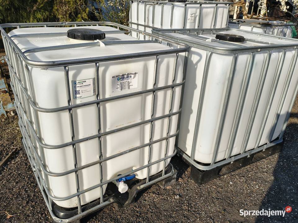 MAUSER 1000L kontener na wodę Baniak Zbiornik Dom i Ogród Leszno sprzedam