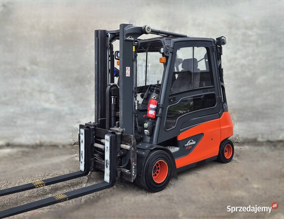 Wózek widłowy elektryczny LINDE E35L 2019r wolny Rybnik sprzedam