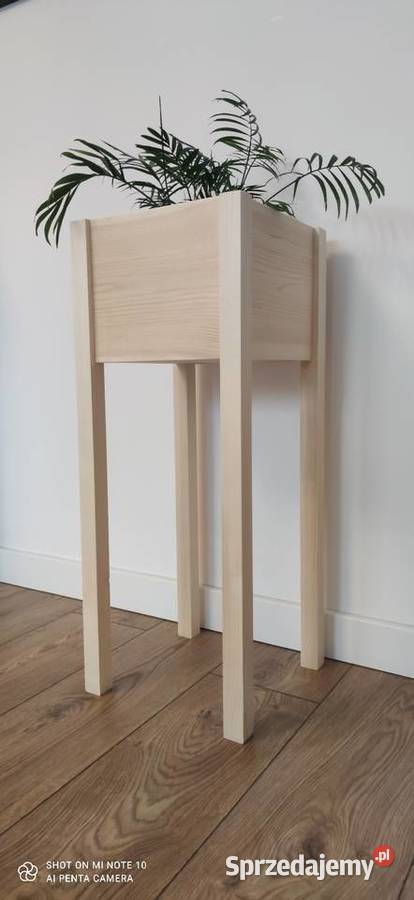 Kwietnik drewniany stojak na kwiaty Zduńska Wola sprzedam