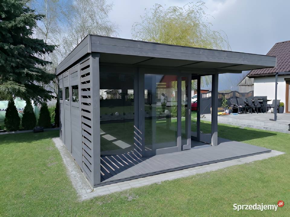 Altana 29 Szklana 4x5m z Dachem z Blachy Podłogą Parzymiechy sprzedam
