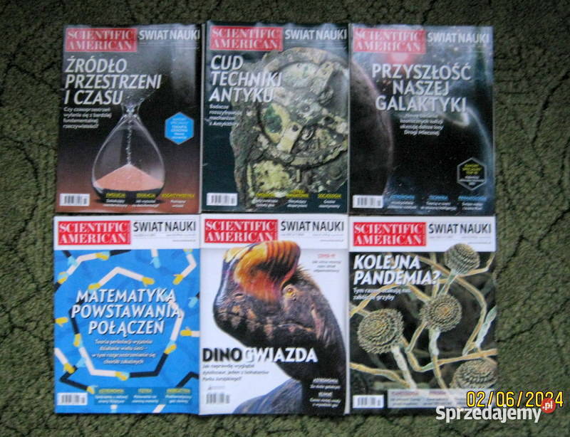 Scientific American Świat nauki rocznik 2012 Kraków