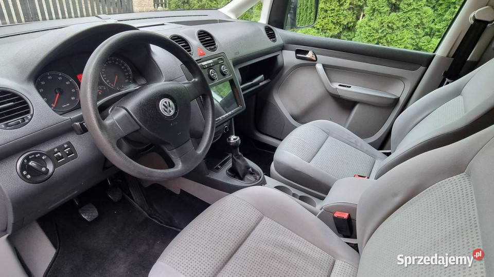 Volkswagen Caddy Android Climatronic 14 MPI garażowany Caddy mazowieckie Płońsk