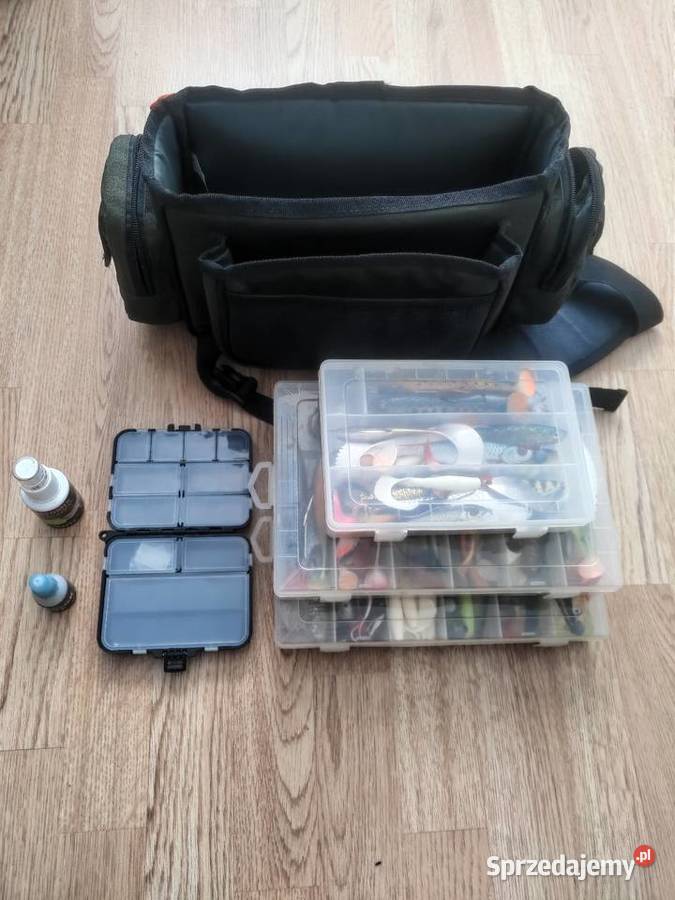 Torba wędkarska Cormoran z zestawem przynęt Limanowa