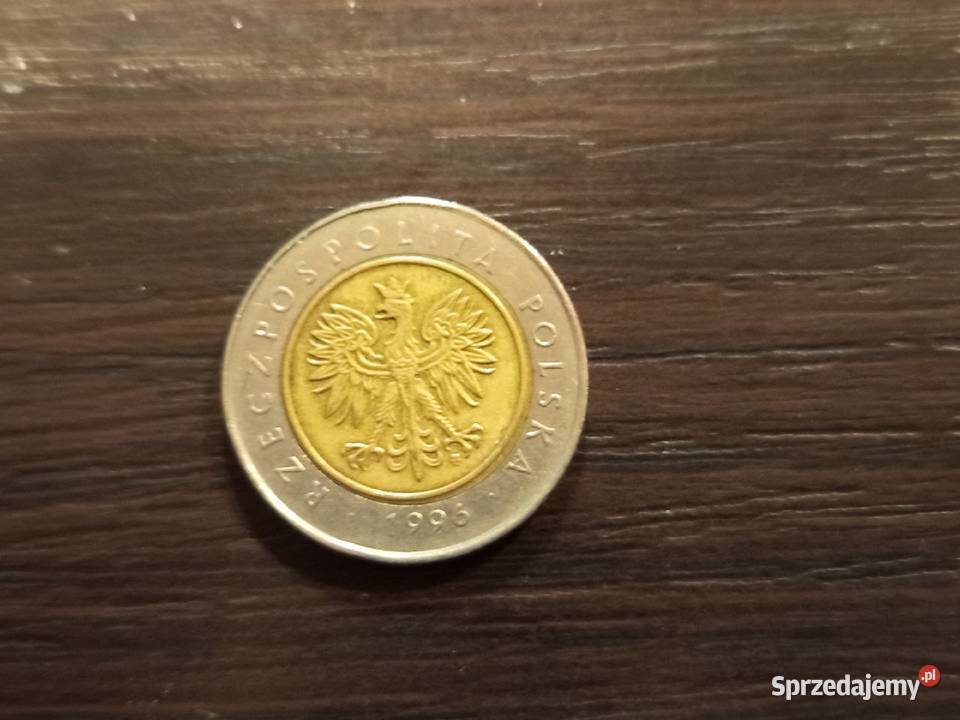 5 złotych z 1996 Zielona Góra