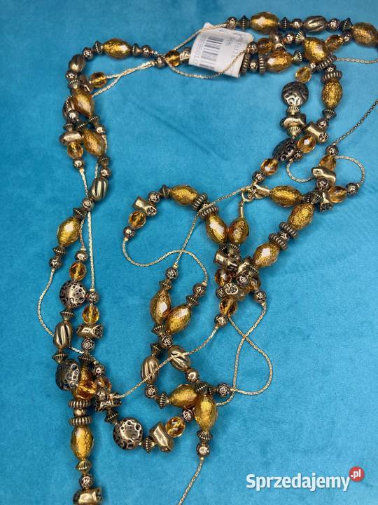 Nowe bajkowe długie korale naszyjnik Dabby Reid podkarpackie Nisko