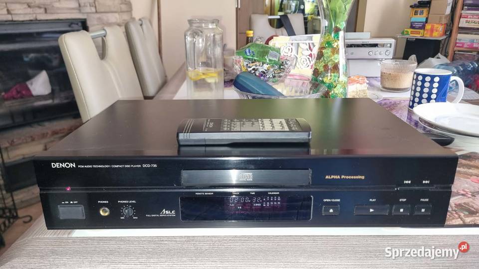 Odtwarzacz CD DENON DCD735 z pilotem Real 20Bit Warta